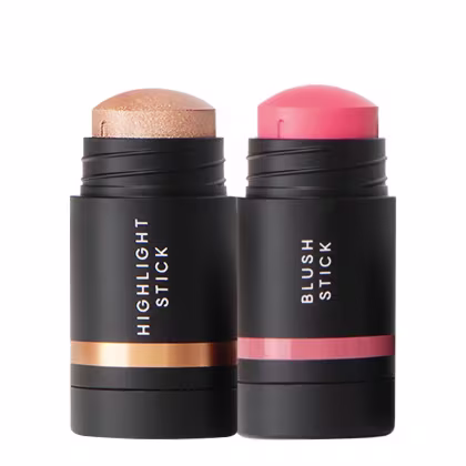 Imagem do produto Kit Océane Edition Mini Iluminador Bronze e Blush Cloudy Rosa (2 produtos)