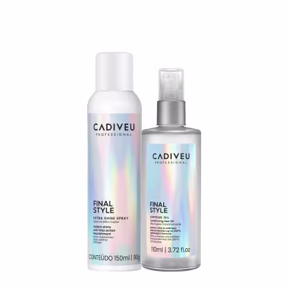 Imagem do produto Kit Cadiveu Professional Final Style Supreme Óleo G e Spray de Brilho (2 produtos)