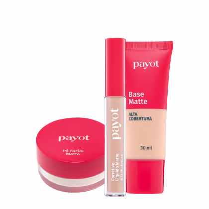 Imagem do produto Kit Payot Alta Cobertura Base Corretivo e Pó Solto (3 produtos)