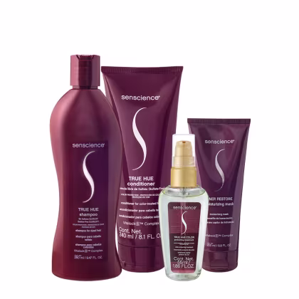 Imagem do produto Kit Senscience Inner Restore True Hue Home Care Oil (4 produtos)