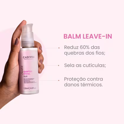 Imagem do produto Kit Cadiveu Professional Quartzo Shine Home Care Total e Final Style Oil (5 produtos)