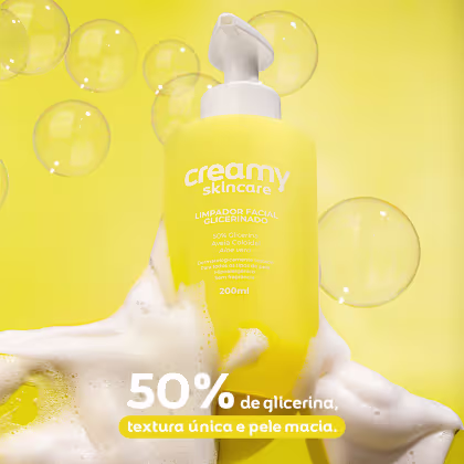 Imagem do produto Kit Creamy Skincare Limpador Glicerinado Vitamina C Mandélico (3 produtos)