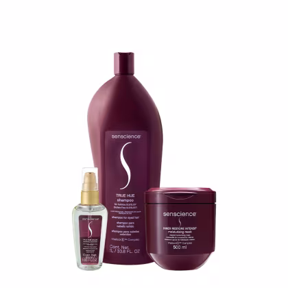 Imagem do produto Kit Senscience True Hue Intensif Shampoo Máscara Sérum (3 produtos)