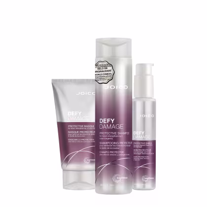 Imagem do produto Kit Joico Defy Damage Protective Shampoo Máscara Shield (3 produtos)