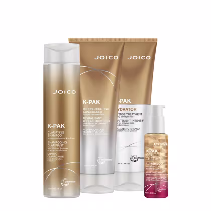 Imagem do produto Kit Joico K-PAK Reconstrutor Hydrator Luster Home Care Oil (4 produtos)