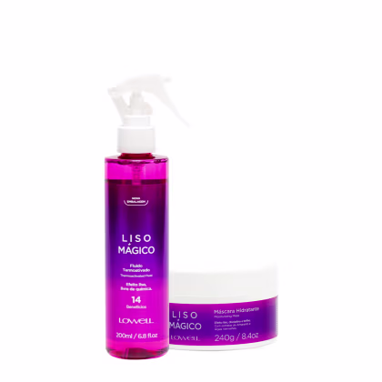 Imagem do produto Kit Lowell Liso Mágico Máscara Fluído (2 produtos)