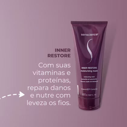 Imagem do produto Kit Senscience True Hue Violet Shampoo Condicionador Máscara 200 C.P.R. (4 produtos)