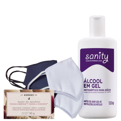 Imagem do produto Kit Sanity Dupla Máscara (3 Produtos)