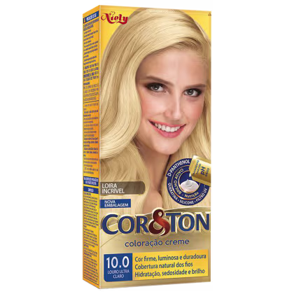 Imagem do produto Niely Cosméticos Cor & Ton 10.0 Louro Ultra Claro - Coloração Permanente 