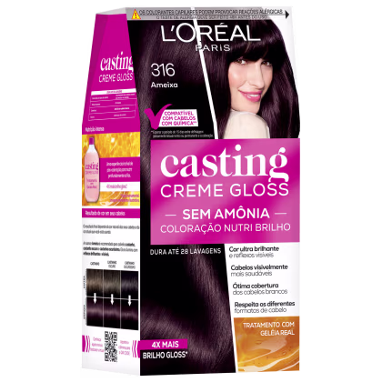 Imagem do produto Casting Creme Gloss 316 Ameixa - Coloração