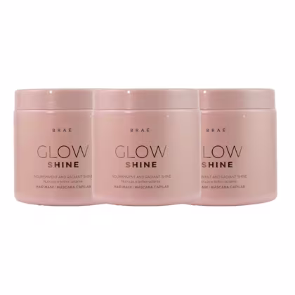 Imagem do produto Braé Glow Shine Nutrição e Brilho Kit 3 Máscara 500g