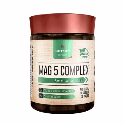 Imagem do produto Complexo Vitaminico Mag 5 Complex Nutrify 90 Cápsulas