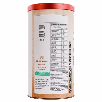 Imagem do produto Proteína Clean Pro Whey Zero Lactose Nutrify Chocolate