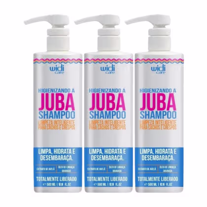 Imagem do produto Widi Care Higienizando A Juba Kit 3 Shampoo 500ml