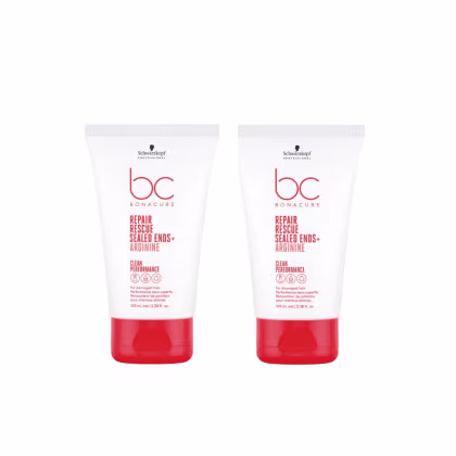 Imagem do produto kit Schwarzkopf Professional BC Bonacure Clean Performance Repair Rescue Sealed Ends - 100ml 2x