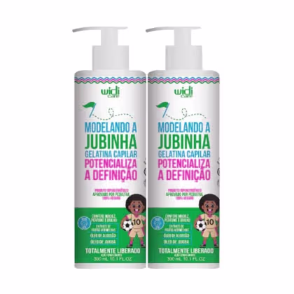 Imagem do produto Widi Care Modelando A Jubinha Kit 2 Gelatina Capilar 300g