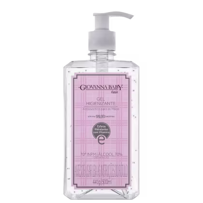 Imagem do produto Giovanna Baby Classic Álcool Gel 70% - Gel Antisséptico 500ml