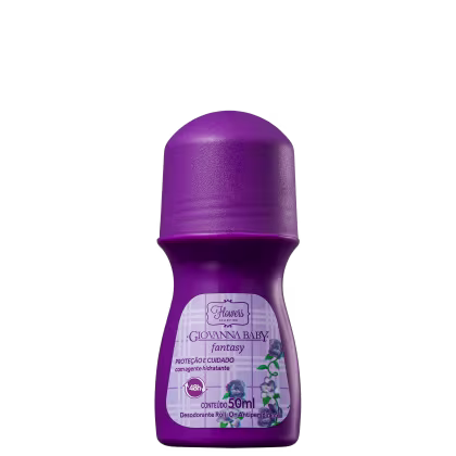 Imagem do produto Giovanna Baby Flowers Collection Fantasy - Desodorante Roll-on 50ml