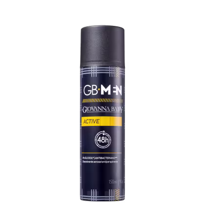 Imagem do produto Giovanna Baby GB Men Active - Desodorante Spray Masculino 150ml