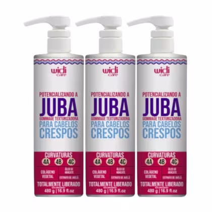 Imagem do produto Widi Care Potencializando A Juba Kit 3 Texturizadora 480g