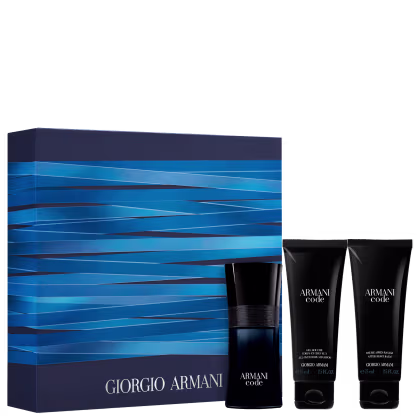 Imagem do produto Conjunto Armani Code Giorgio Armani - Eau de Toilette 50ml + Gel de Banho 75ml + Pós-Barba 75ml