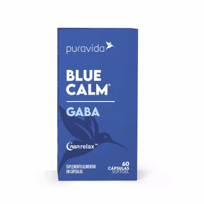 Imagem do produto Puravida Blue Calm Gaba  60caps