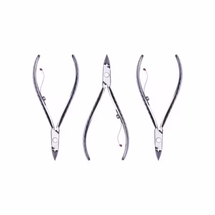 Imagem do produto Kit Alicate de Cutícula Mundial Inox Cabo Curto (3 unidades)