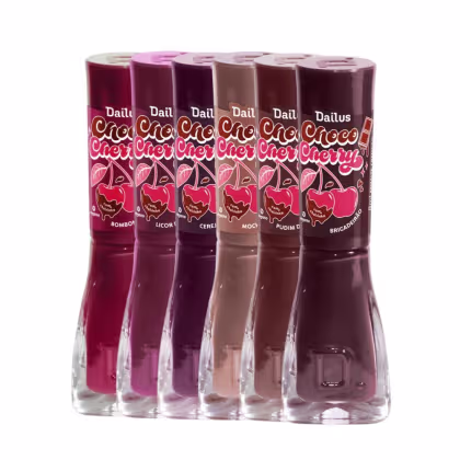 Imagem do produto Kit Esmalte Dailus Coleção Choco Cherry