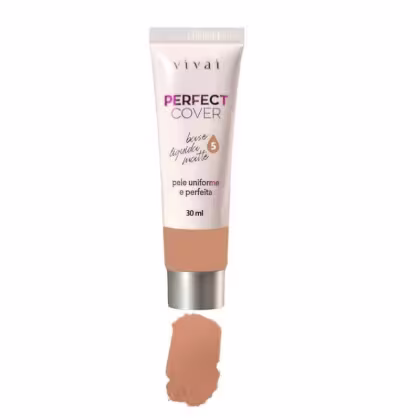 Imagem do produto Base Liquida Matte Perfect Cover Vivai 30ml Cor:05