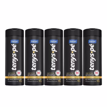 Imagem do produto Kit C5 Desodorante Pés Sport Edition 100g Tenys Pé – Baruel
