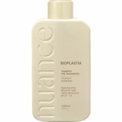 Imagem do produto Shampoo BioPlastia Pré Tratamento 1L Nuance Professional
