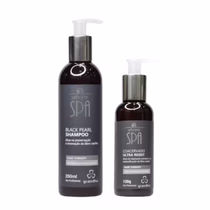 Imagem do produto Shampoo Pearl + Reconstrutor Coacervado Urbano Spa Black