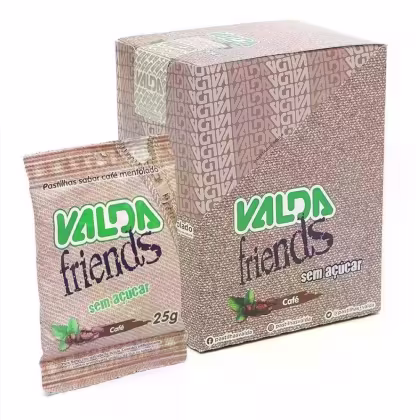 Imagem do produto Pastilha Valda Friends Café Display Com 30 Sachês 25g Cada