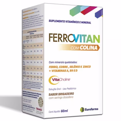 Imagem do produto Ferrovitan Sol Oral Fr  60Ml
