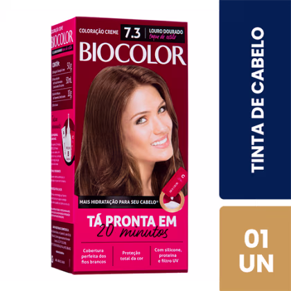 Imagem do produto Tintura Biocolor 7.3 Louro Louro Leve