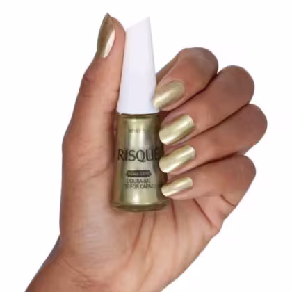 Imagem do produto Esmalte Risqué Metálico Doura-me se For Capaz 8ml