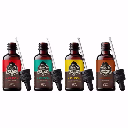 Imagem do produto 4x Óleo Barba Negra Calico Jack Lermon e Coffee Don Alcides