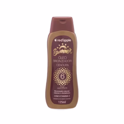 Imagem do produto Red Apple Óleo Bronzeador Cenoura FPS-6 125g