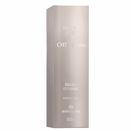 Imagem do produto Hidratante Desodorante Corporal Make me fever Off White 200ml Mahogany