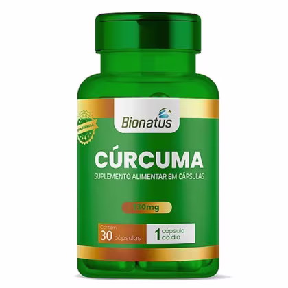 Imagem do produto Suplemento Alimentar Bionatus Cúrcuma Green 30 Cápsulas