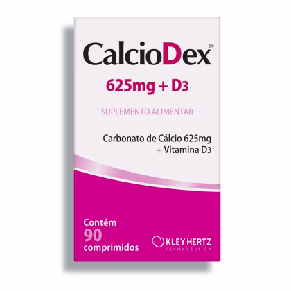 Imagem do produto Suplemento Alimentar CalcioDex + D3 90 Comprimidos