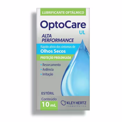Imagem do produto Lubrificante Oftálmico Estéril OptoCare UL Alta Performance 10ml