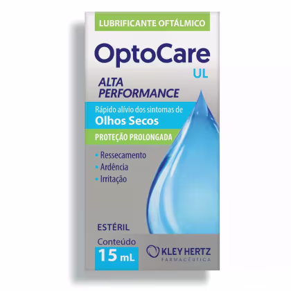 Imagem do produto Lubrificante Oftálmico Estéril OptoCare UL Alta Performance 15ml