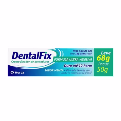 Imagem do produto DentalFix Creme Fixador de Dentaduras Sabor Menta 68g