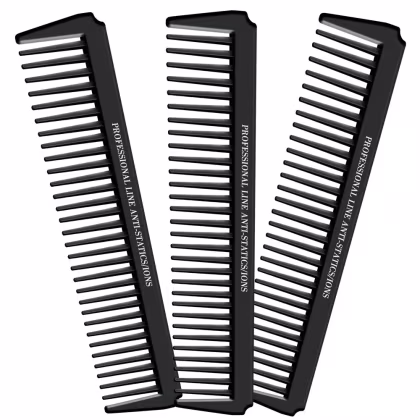 Imagem do produto PENTE PLÁSTICO PROFISSIONAL ESPETACULAR EM NYLON ANTIESTÁTICO ION – SUPORTA 180º - 3751