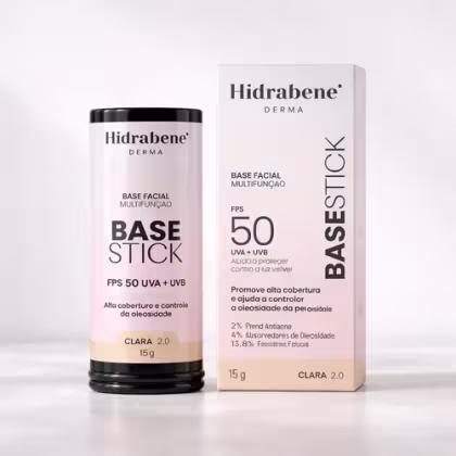 Imagem do produto Base Stick Clara 2.0 FPS50 - Hidrabene 15g