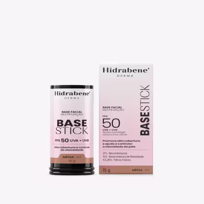 Imagem do produto Base Stick Media 4.0 FPS50 - Hidrabene 15g