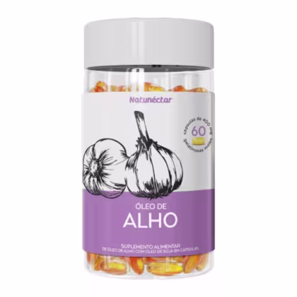 Imagem do produto Suplemento Alimentar Óleo De Alho Natunéctar 60 Capsulas