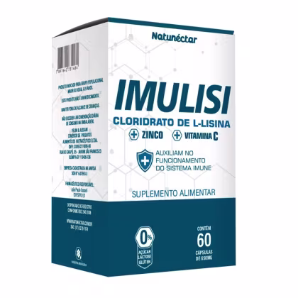 Imagem do produto Suplemento Alimentar Imulisi Natunéctar 60 Cápsulas