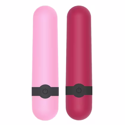 Imagem do produto Vibrador Bullet Power Recarregável com 10 Modos de Vibração - Vinho